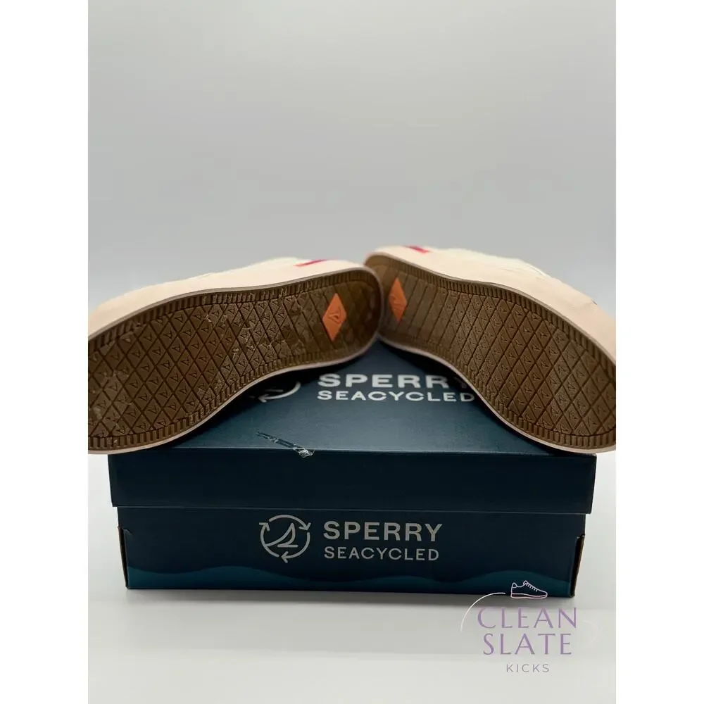 Sperry Crest Vibe Stripes Pink Rose Women's 10
